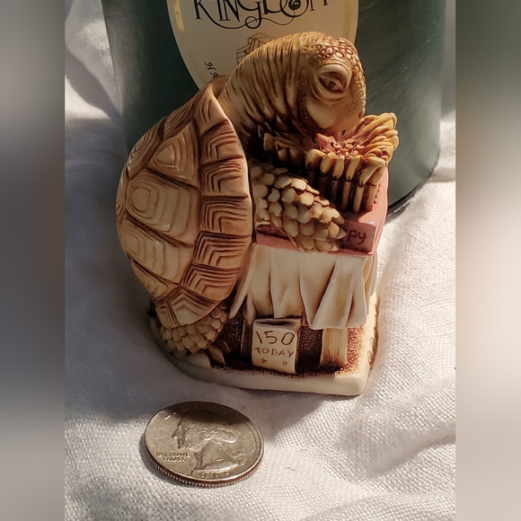 Harmony Kingdom Wishful Thinking TJTU2 Tortoise 150th Birthday Trinket B… - Picture 10 of 11